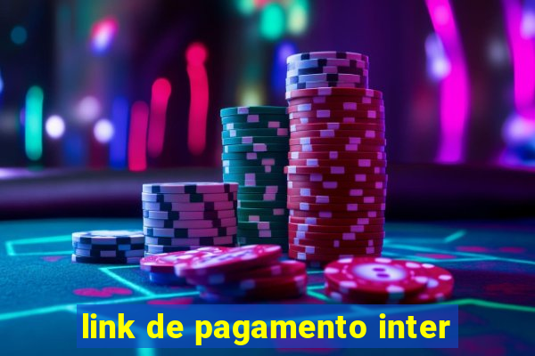 link de pagamento inter